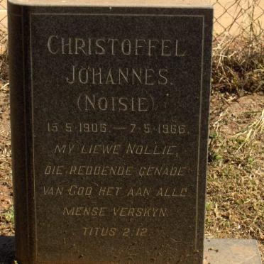 POTGIETER Christoffel Johannes 1906-1966