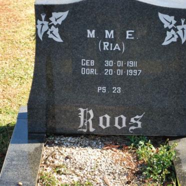 ROOS M.M.E. 1911-1997