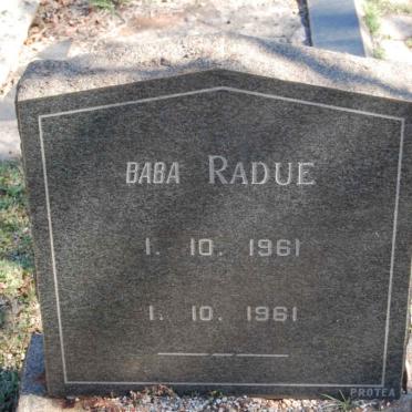 RADUE Baba 1961-1961