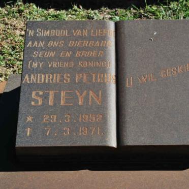 STEYN Andries Petrus 1952-1971