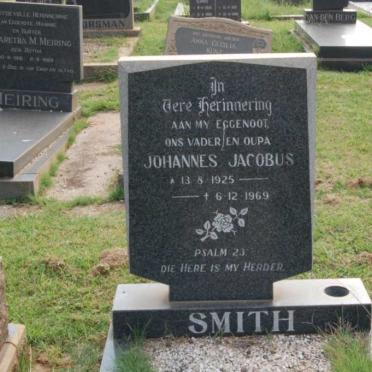 SMITH Johannes Jacobus 1925-1969