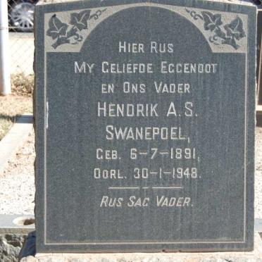 SWANEPOEL Hendrik A.S. 1891-1948
