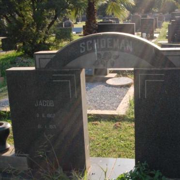 SCHOEMAN Jacob 1907-1971