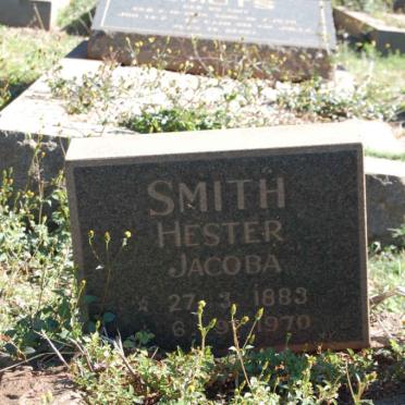 SMITH Hester Jacoba 1883-1970