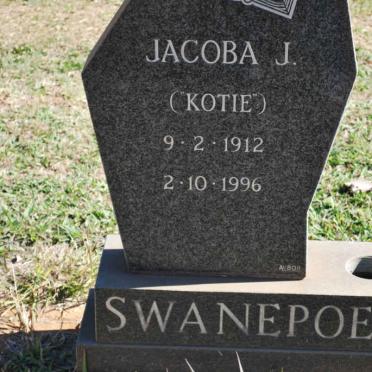 SWANEPOEL Jacoba J. 1912-1996