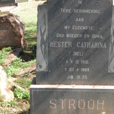 STROOH Hester Catharina nee NEL 1916-1969