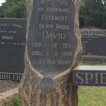 SPIERENBURG David 1913-1969