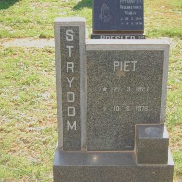 STRYDOM Piet 1927-1978