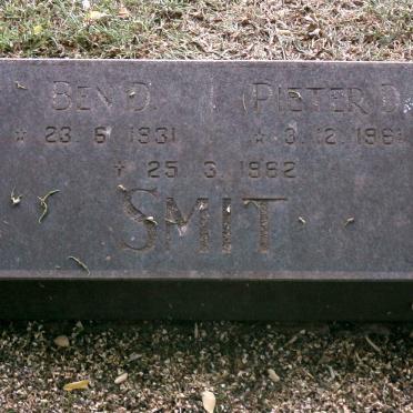 SMIT Ben D. 1931-1962 :: SMIT Pieter D. 1961-1962