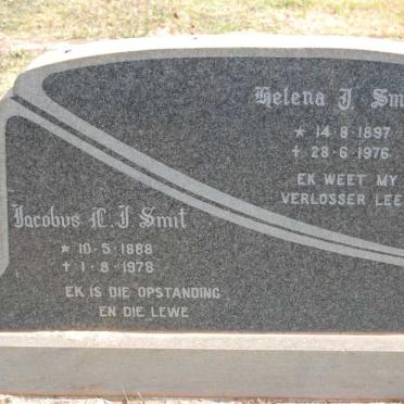 SMIT Jacobus C.J. 1888-1978 &amp; Helena J. 1897-1976