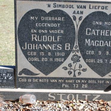 STOLTZ Rudolf Johannes B. 1910-1962 &amp; Catherina Magdalena 1916-2002 :: STOLTZ R.J. 1940-2003