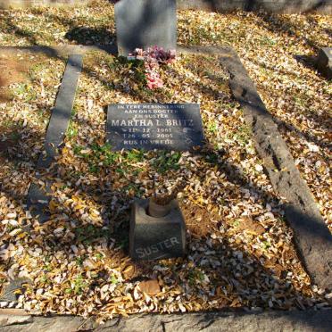 STOLTZ C.J.C. 1917-1928 :: BRITZ Martha L. 1961-2005