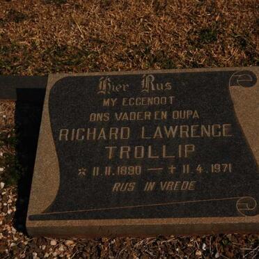 TROLLIP Richard Lawrence 1890-1971