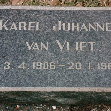 VLIET Karel Johannes, van 1906-1961