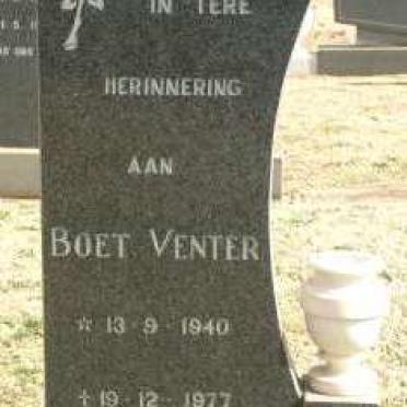 VENTER vanne