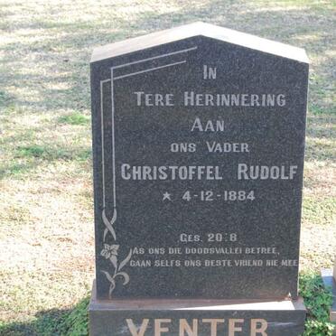 VENTER Christoffel Rudolf 1884-