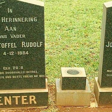 VENTER Christoffel Rudolf 1884- &amp; Johannes Theodorus 1898-1975
