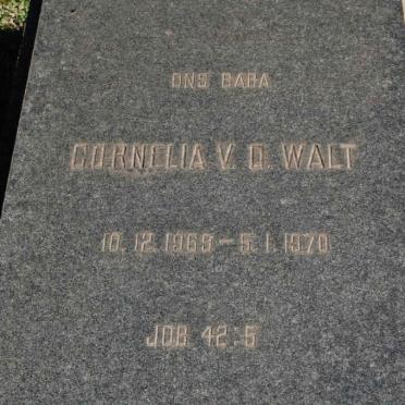 WALT Cornelia, v.d. 1969-1970