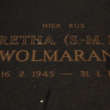 WOLMARANS S.M.M. 1945-1971