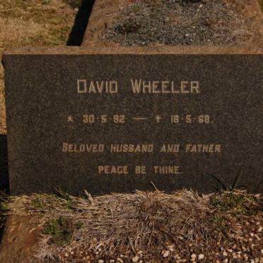 WHEELER David 1892-1968