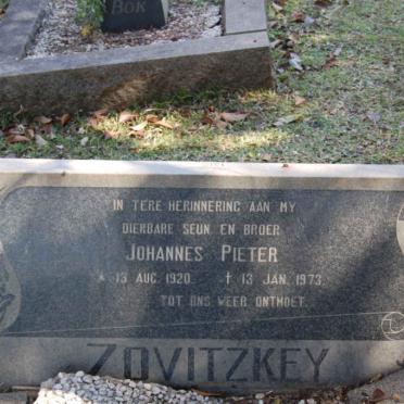 ZOVITZKEY Johannes Pieter 1920-1973