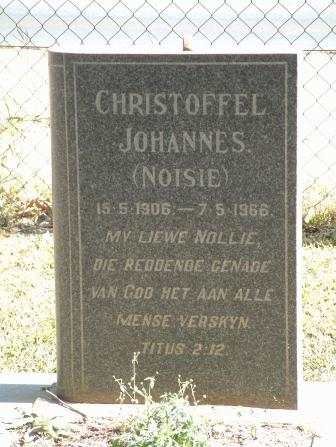 ? Christoffel Johannes 1906-1966