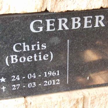 GERBER Chris 1961-2012