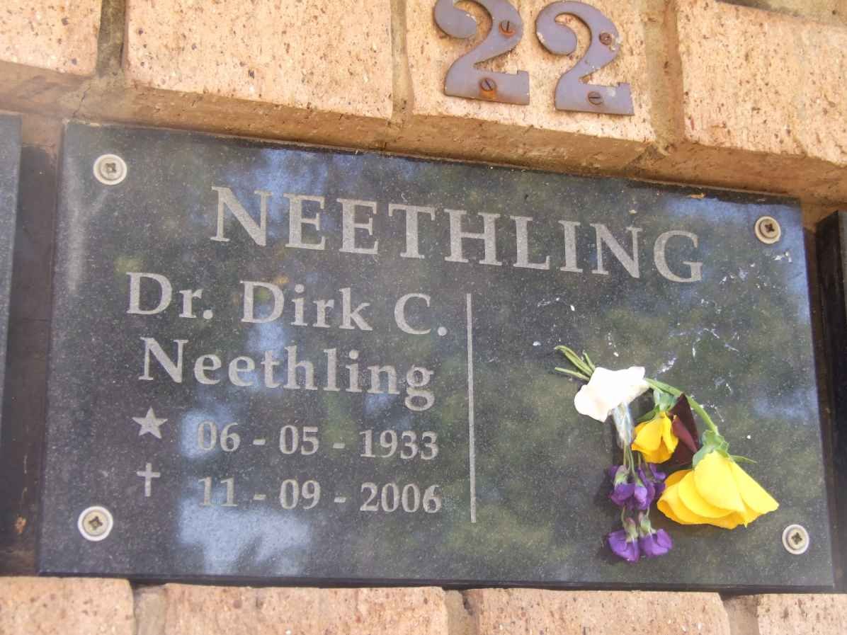 NEETHLING Dirk C. 1933-2006