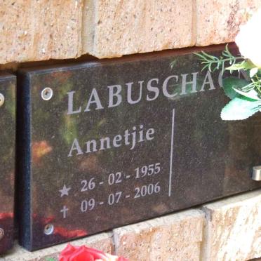 LABUSCHAGNE Annetjie 1955-2006