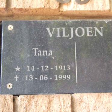 VILJOEN Tana 1913-1999