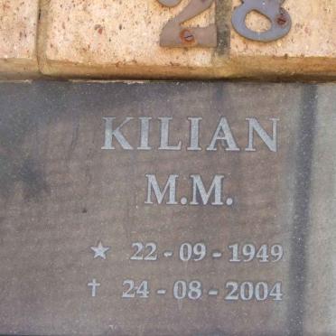KILLIAN M.M. 1949-2004