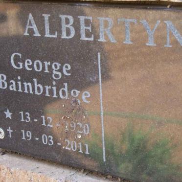 ALBERTYN George Bainbridge 1920-2011