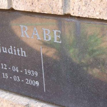 RABE Judith 1939-2009