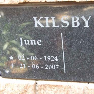 KILSBY June 1924-2007
