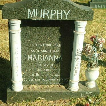 MURPHY Marianna 1971-1989