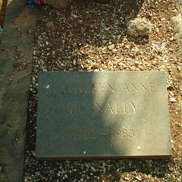 McNALLY Kathleen Anne 1902-1983