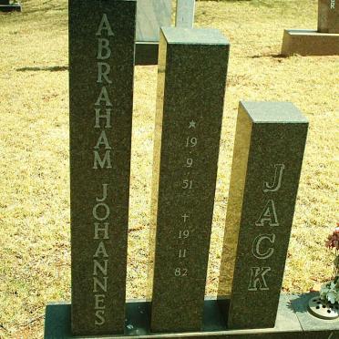 PLESSIS Abraham Johannes, du 1951-1982