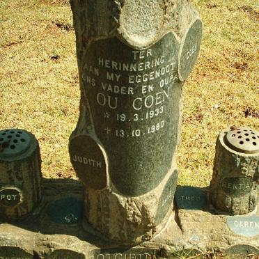 POTGIETER Coen 1933-1980
