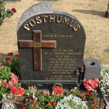 POSTHUMUS Jaco 1981-1999