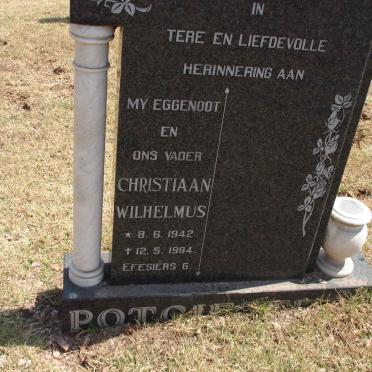 POTGIETER Christiaan Wilhelmus 1942-1984