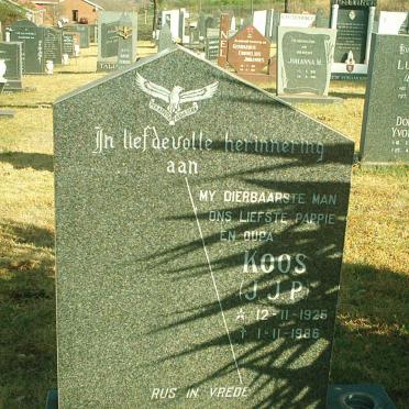POTGIETER J.J.P. 1925-1986
