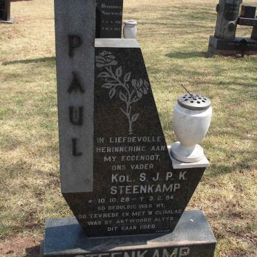 STEENKAMP S.J.P.K. 1928-1984