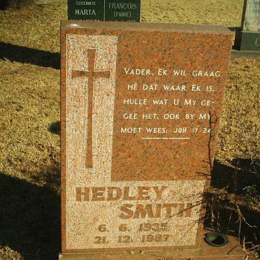 SMITH Hedley 1935-1987