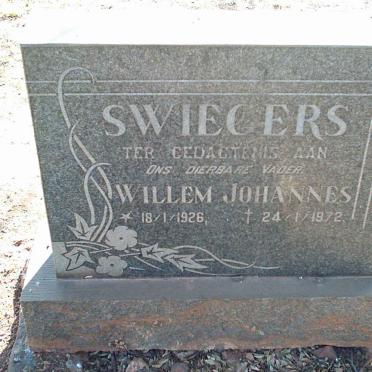 SWIEGERS Willem Johannes 1926-1972