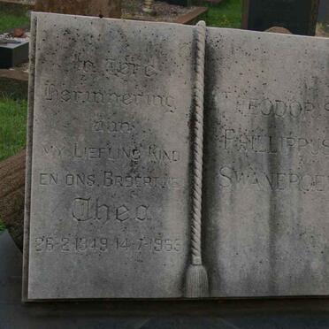 SWANEPOEL Theodoris Phillippus 1949-1965