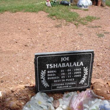 TSHABALALA Joe 1963-2005
