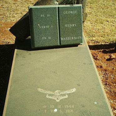 WASSERMAN George Henry 1949-1971