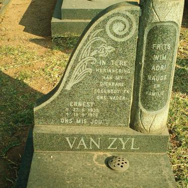 ZYL Ernest, van 1938-1976
