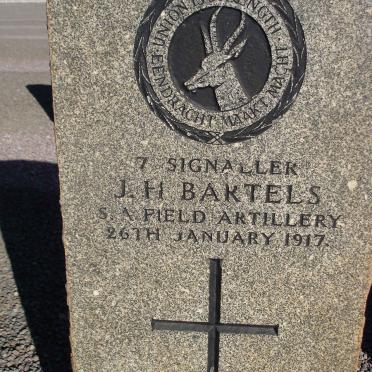 BARTELS J. H. -1917