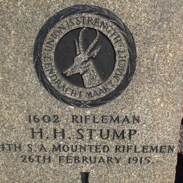 STUMP H.H. -1915